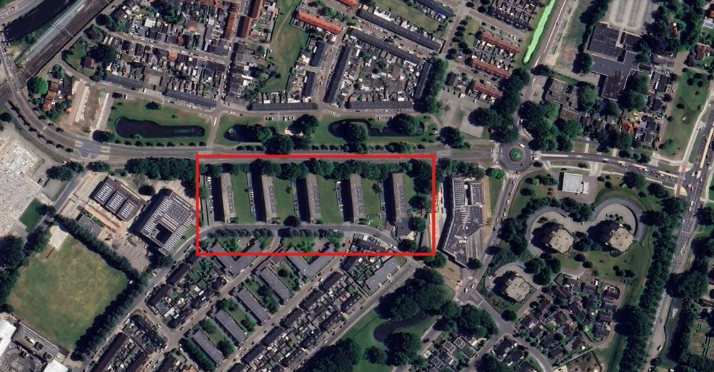 Locatie van de appartementen